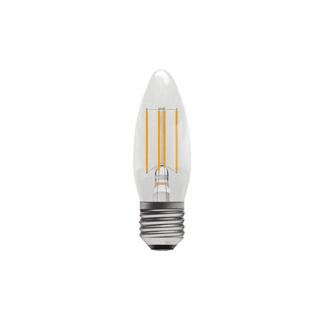4W LED E27/ES Dimmable Candle Warm White