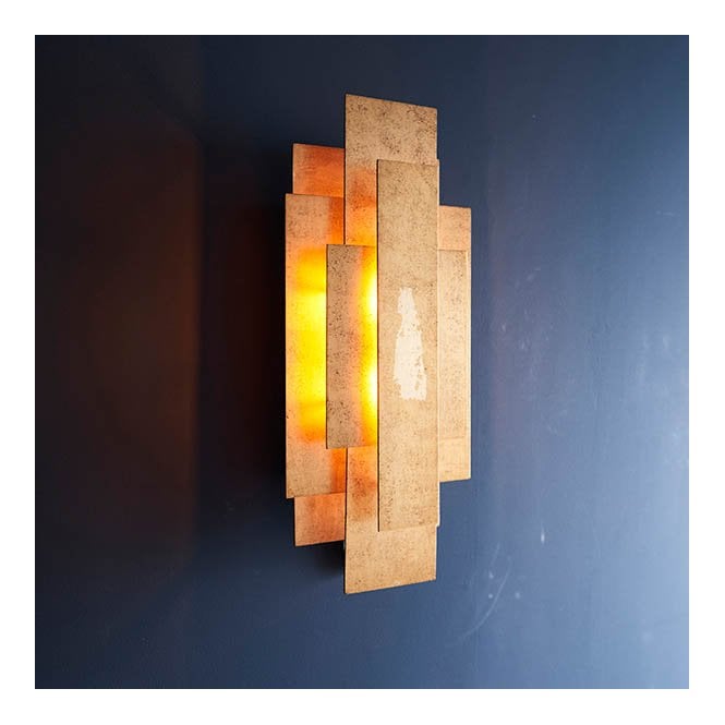 Aspire Lighting Gold Leaf Wall Light