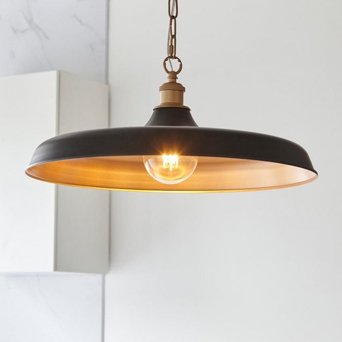 Aspire Lighting Marie Satin Brass Single Pendant