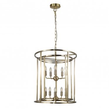 Chester 10 Light Lantern Pendant