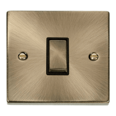 Antique Brass 1 Gang 2 Way Switch