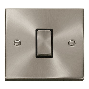 Satin Chrome 1 Gang Intermediate Switch