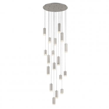 Cordelia Brushed Silver Cluster Fitting