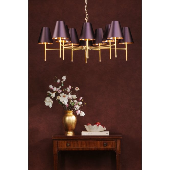 David Hunt Lighting Aix Butter Brass Pendant