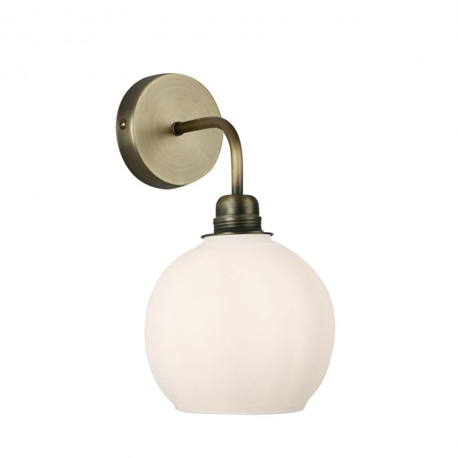 David Hunt Lighting Apollo Antique Brass Wall Light
