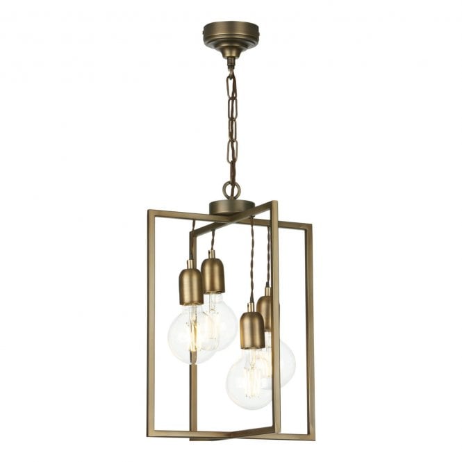 David Hunt Lighting Chiswick 4 Light Pendant E27