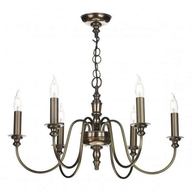 David Hunt Lighting Dickens 6 Light