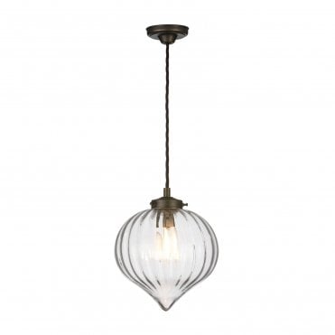 Holborn Antique Brass Pendant