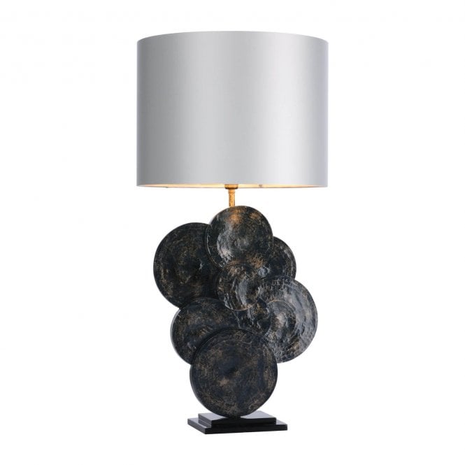 David Hunt Lighting Planet Blue & Gold Table Lamp Base Only