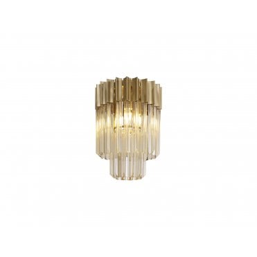 Donard Brass 3 Light Flush Fitting