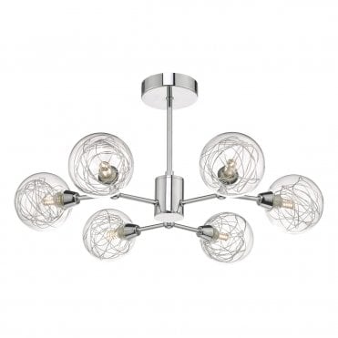 Tyka Semi Flush Light