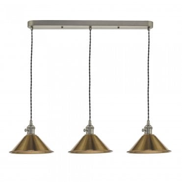 Hadano Chrome Bar Pendant