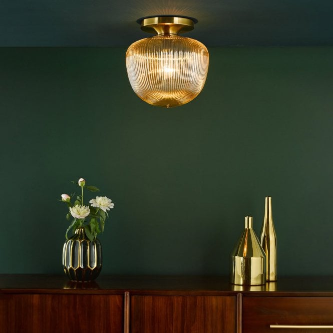 där lighting Abrielle Semi Flush Light