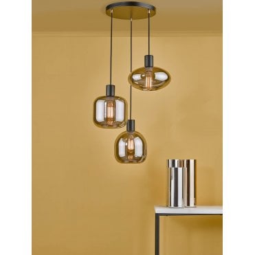 Aiden 3 Light Cluster Pendant