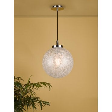 Avari 1 Light Pendant Satin Brass