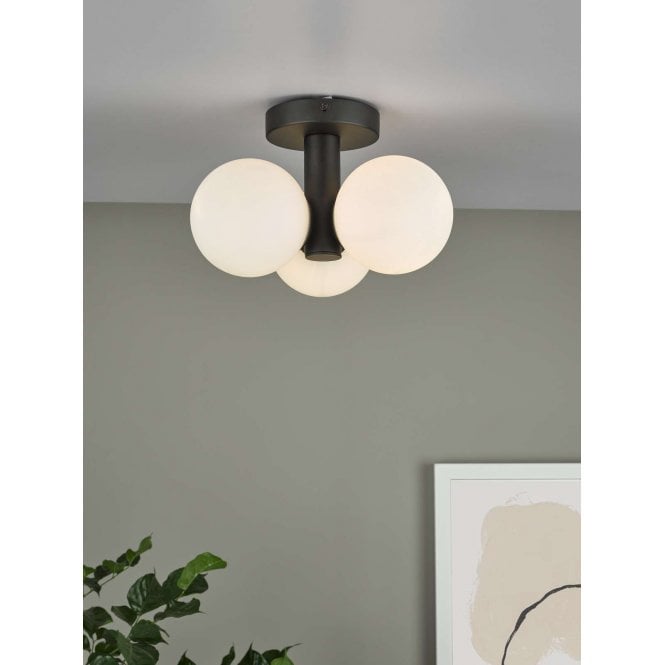 där lighting Blake Bathroom Flush Light