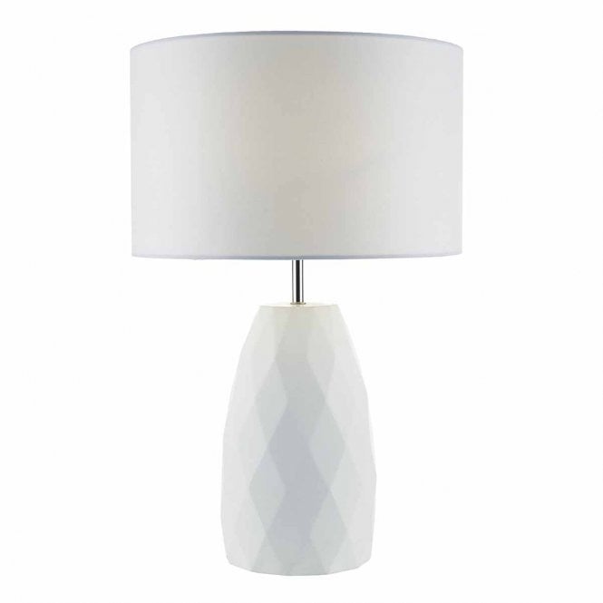 där lighting Ciara Table Lamp C/W Shade