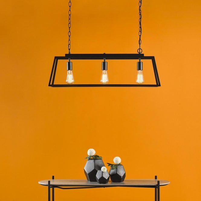 där lighting Claudia 3 Light Bar Pendant