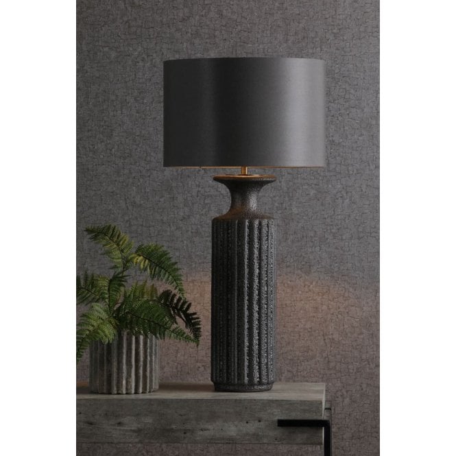 där lighting Dugan Table Lamp C/W Shade