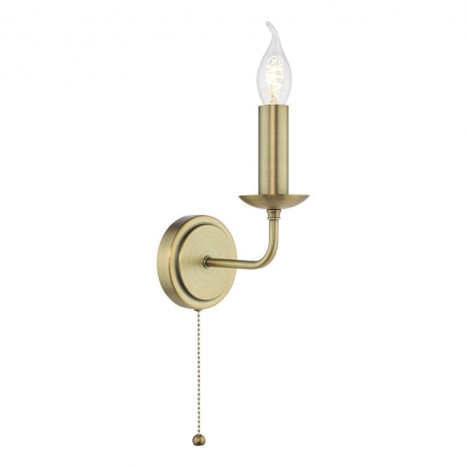 där lighting Favian Matt Bronze Wall Light