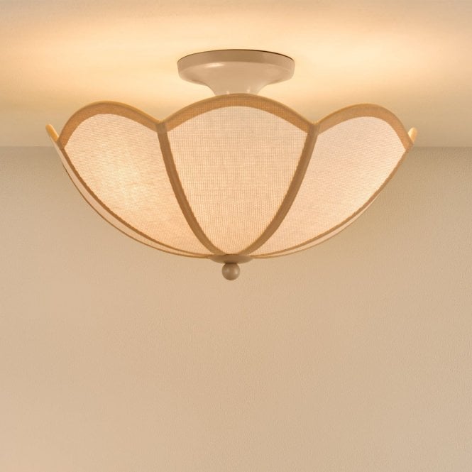 där lighting Giuliana 3 Light Semi Flush