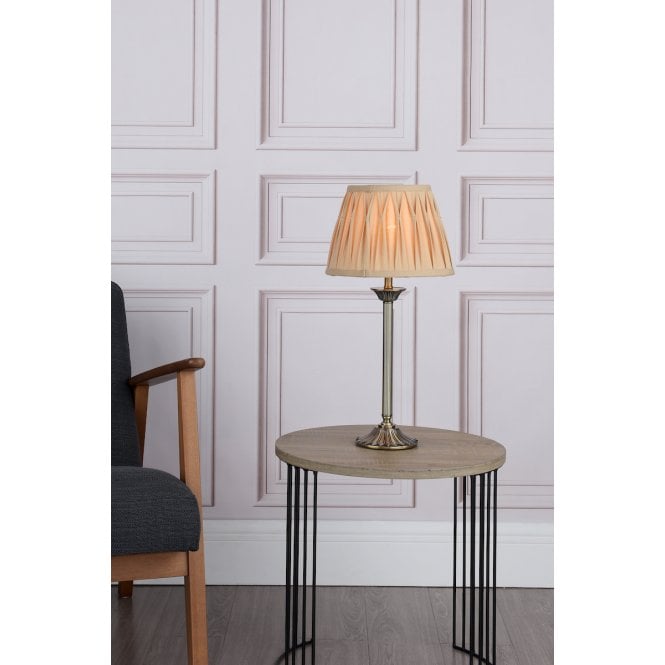 där lighting Hatton Table Lamp C/W Shade