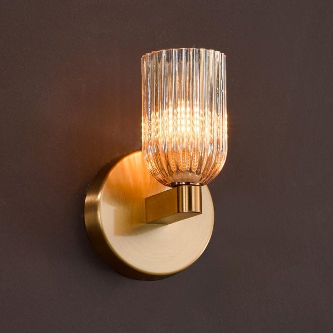 där lighting Hilaria Single Wall Light IP44