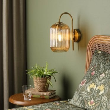 Idra Aged Bronze Wall Light