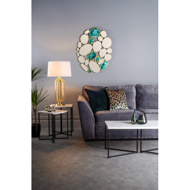 där lighting Lucie Table Lamp C/W Shade