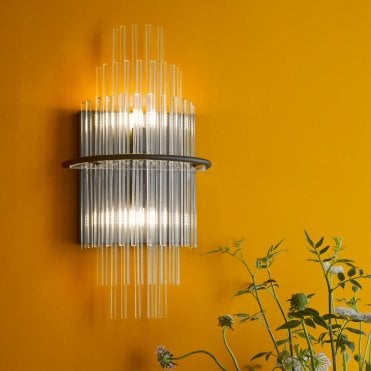 Lukas Wall Light in Satin Black