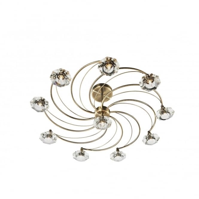 där lighting Luther Semi Flush