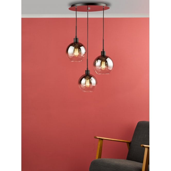 där lighting Lycia 3 Light Cluster Light