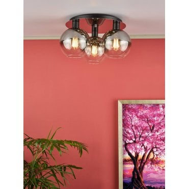 Lycia 3 Light Flush Fitting