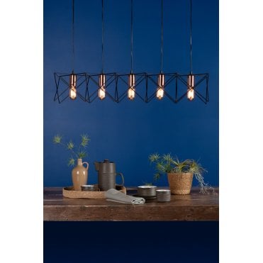 Midi 5 Light Bar Pendant