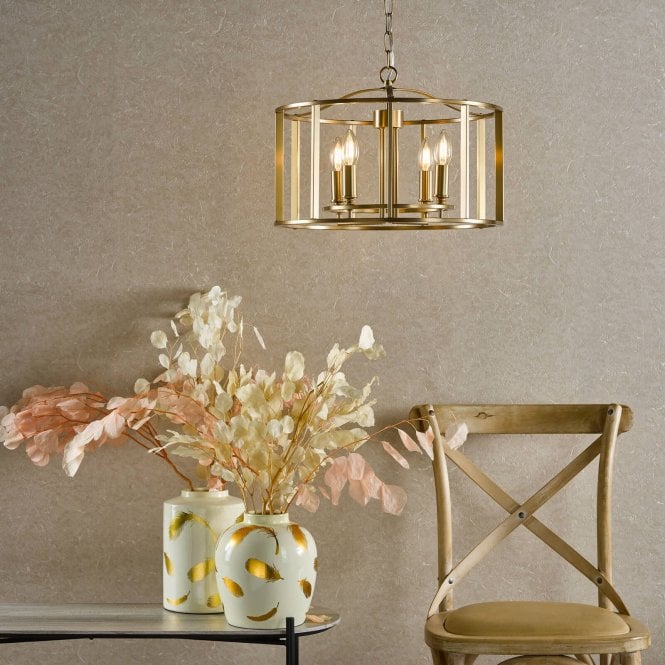 där lighting Myka 4 Light Pendant