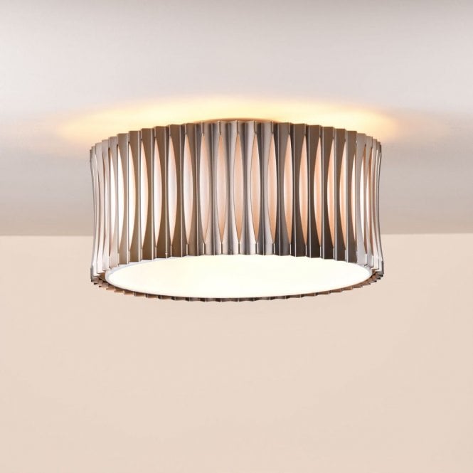 där lighting Netra Bronze & Ivory Flush Fitting