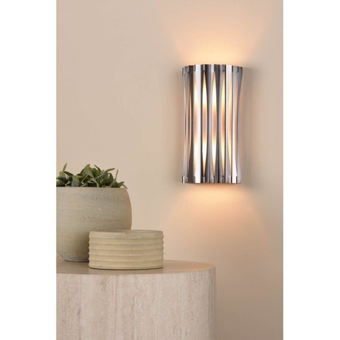 där lighting Netra Bronze & Ivory Wall Light