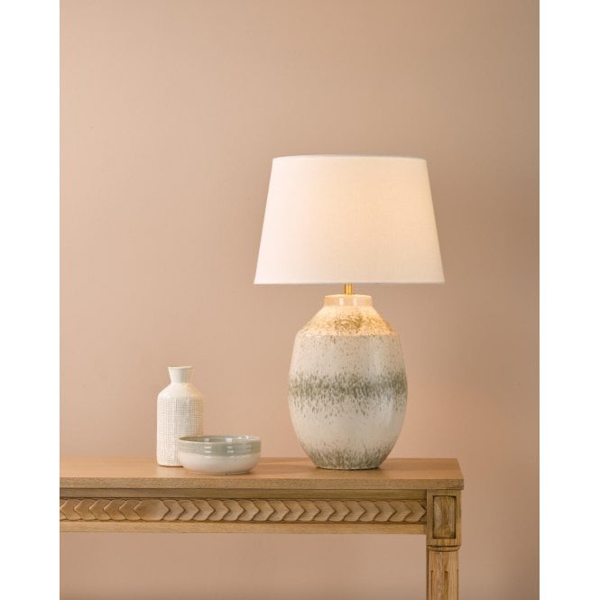 där lighting Omari Table Lamp C/W Shade
