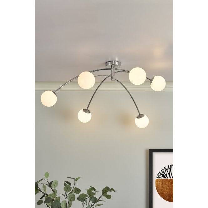 där lighting Puglia Semi Flush