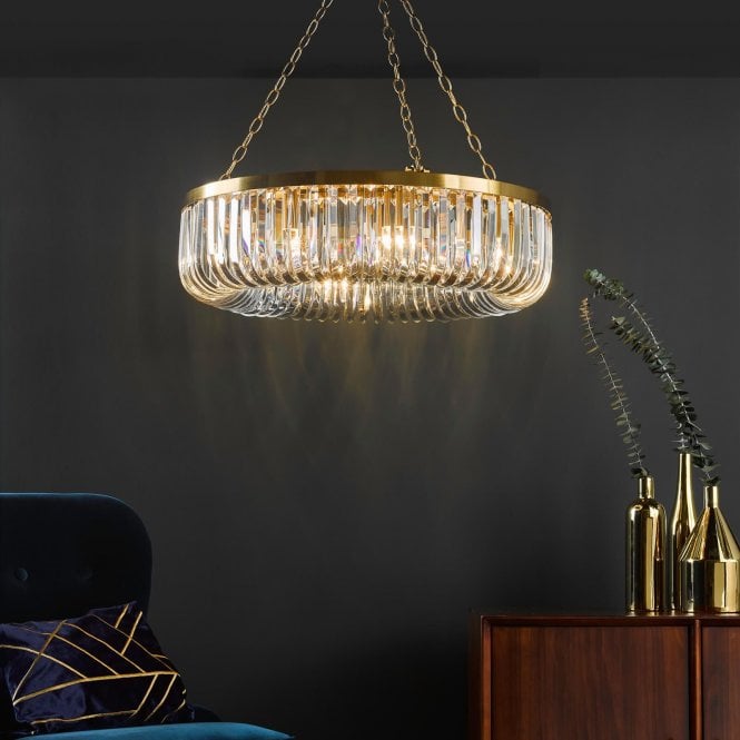 där lighting Sigourney Crystal Chandelier