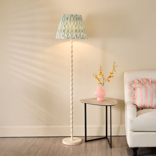 där lighting Siyanda Cream Floor Lamp Base Only
