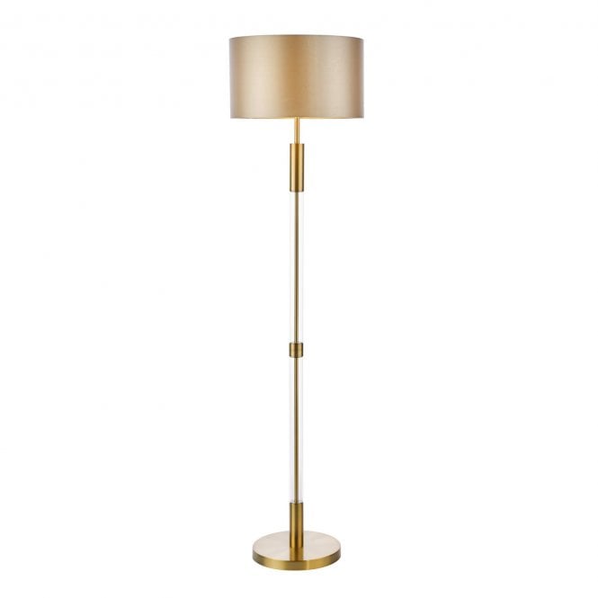 där lighting Sylvester Floor Lamp C/W Shade