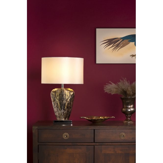 där lighting Syracuse Table Lamp C/W Shade