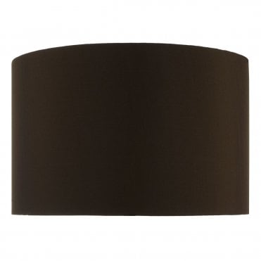 Voyager Brown Drum Shade 38cm