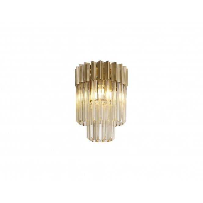 Elate Collection Donard Brass 3 Light Flush Fitting