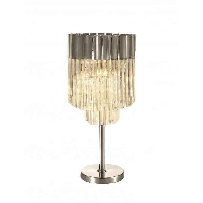 Elate Collection Donard Polished Nickel Table Lamp