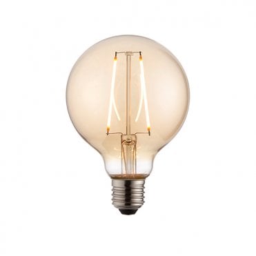 2W E27 Warm White Globe