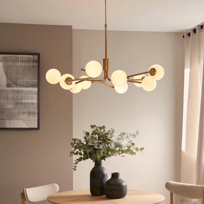 Endon Lighting Aaron 10 Light Ceiling Pendant