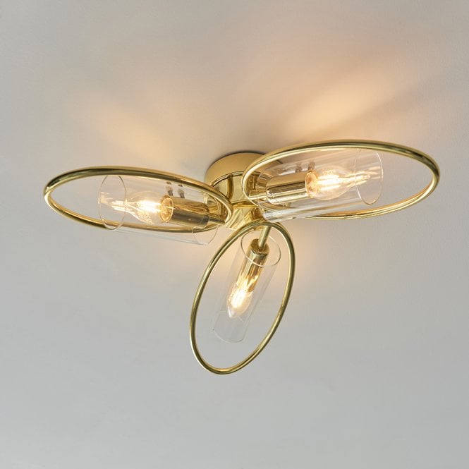 Endon Lighting Amari Semi- Flush Fitting