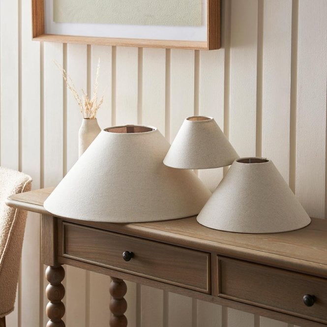 Endon Lighting Avalon Natural Linen Shade